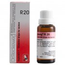 Dr Reckeweg Germany R20 Glandular Drops for Women 22ml | 1,3,5 Pack