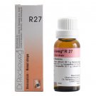 Dr Reckeweg Germany R27 Kidney Stone Drops 22ml | 1,3,5 Pack