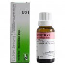 1x Dr Reckeweg Germany R21 Skin Drops 22ml | 1 Pack