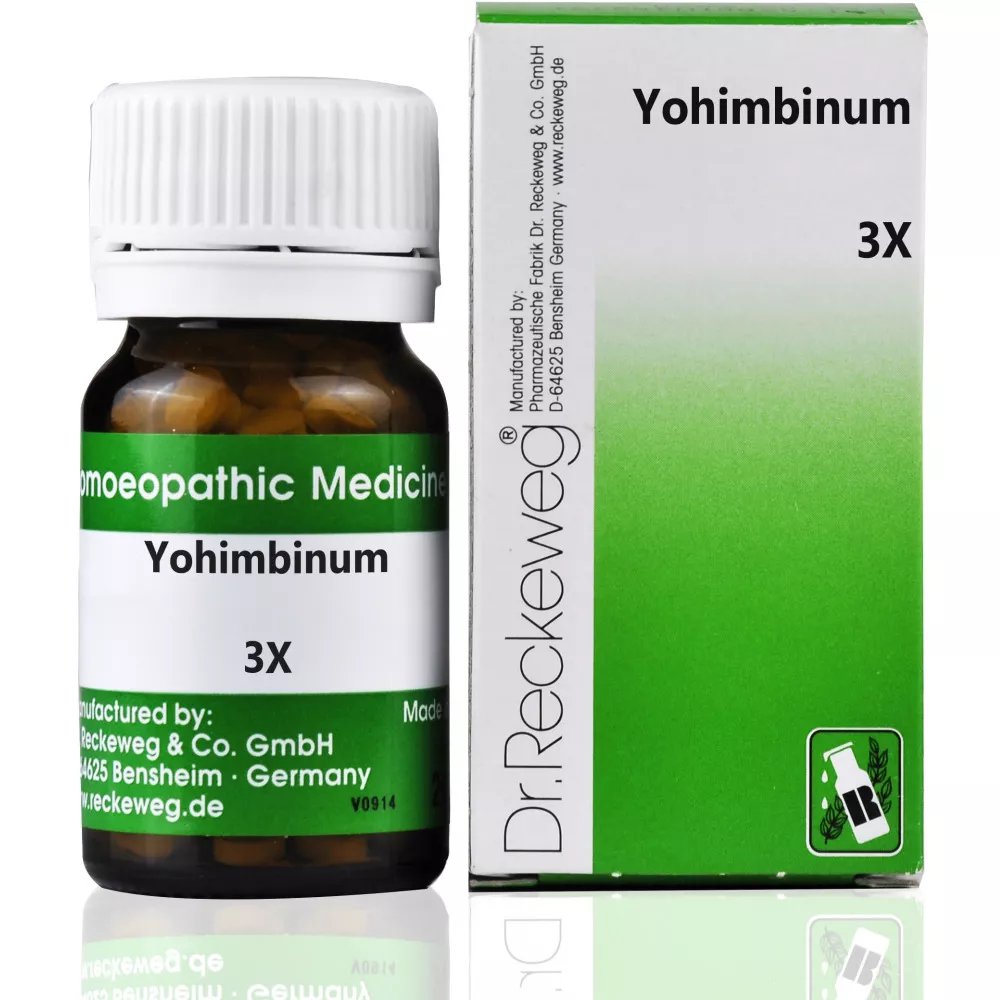 Dr Reckeweg Yohimbinum 3X Trituration Tablets 20gm | Multi Pack