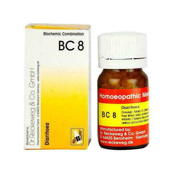 Dr Reckeweg Germany BC 8 (Bio-Combination 8) Tablets 20gm | Multi Pack