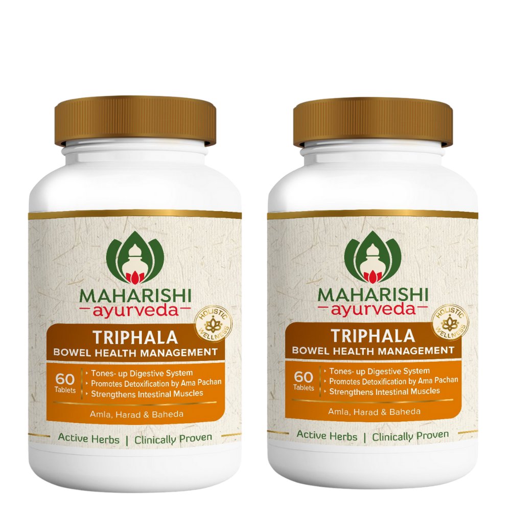 2x Maharishi Ayurveda Triphala 60 Tablets | 2 Pack