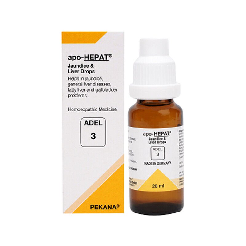 Adel Germany Adel 3 apo-HEPAT Homeopathic Drops 20ml | Multi Pack