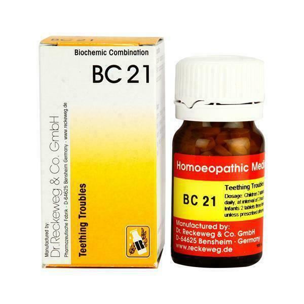 Dr Reckeweg Germany BC 21 (Bio-Combination 21) Tablets 20gm | Multi Pack