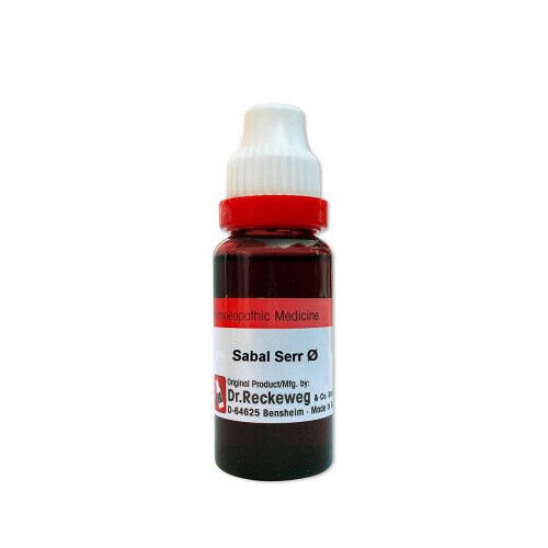 1x Dr Reckeweg Sabal Serrulata Q Mother Tincture 20ml