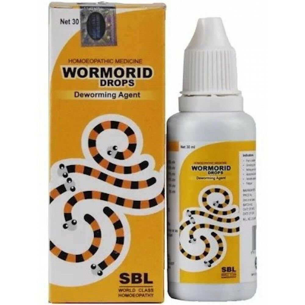 SBL Wormorid Drops 30ml For DeWorming Children