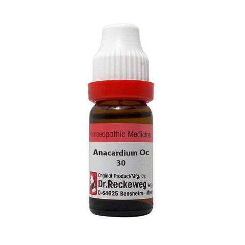 Dr Reckeweg Anacardium Occidentale 30CH 200CH 1000CH Dilutions 11ml