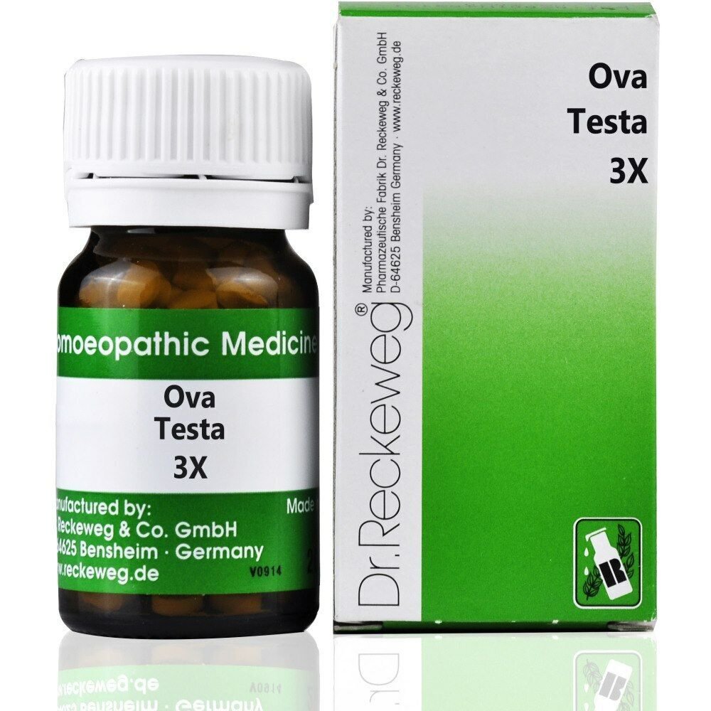 Dr Reckeweg Ova Testa 3X Trituration Tablets 20gm | Multi Pack