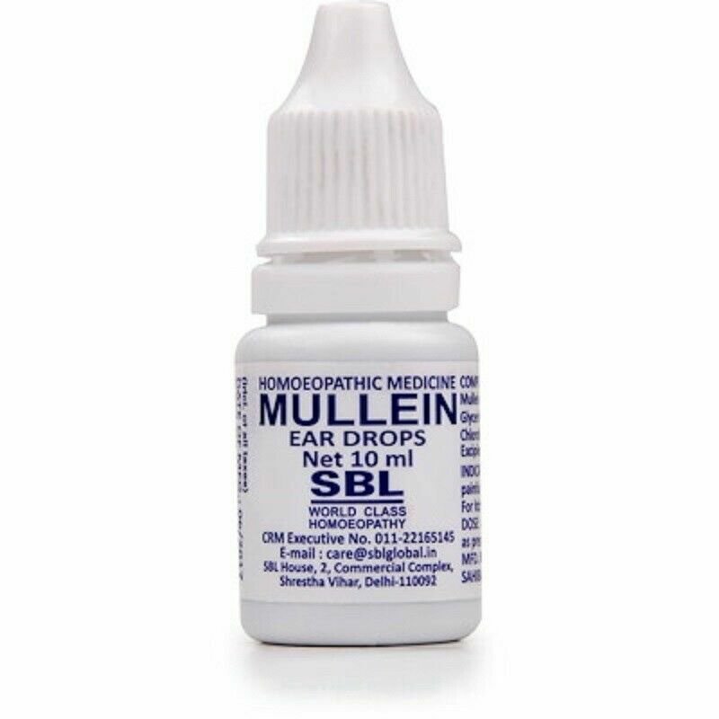 SBL Homeopathy Mullein Ear Drops 10ml For Ear Pain | Multi Pack Offer