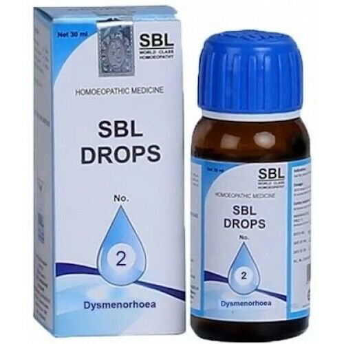 SBL Drops No.2 For Menstrual Pain 30ml