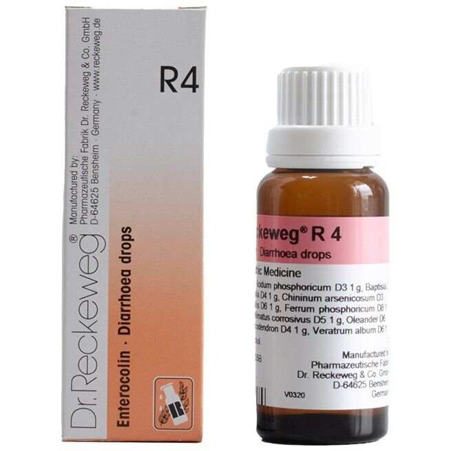 1x Dr Reckeweg Germany R4 Diarrhoea Drops 22ml | 1 Pack