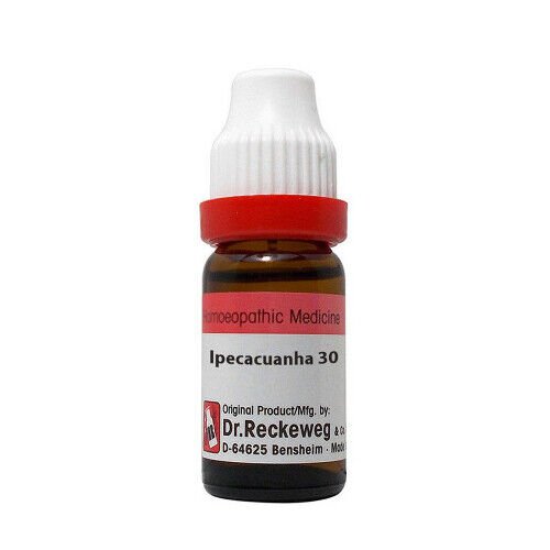 Dr Reckeweg Ipecacuanha 30CH Dilution 11ml - 1 Bottle