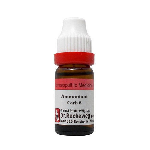 1x Dr. Reckeweg Ammonium Carbonicum 1000CH (1M) Dilution 11ml