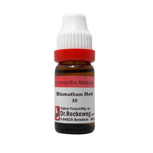 Dr Reckeweg Bismuthum Metallicum 30CH 200CH 1000CH Dilutions 11ml