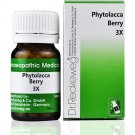 Dr Reckeweg Phytolacca Berry 3X Trituration Tablets 20gm | Multi Pack