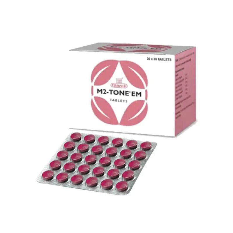 Charak Pharma M2 Tone EM 30 Tablets | PRIORITY SHIPPING