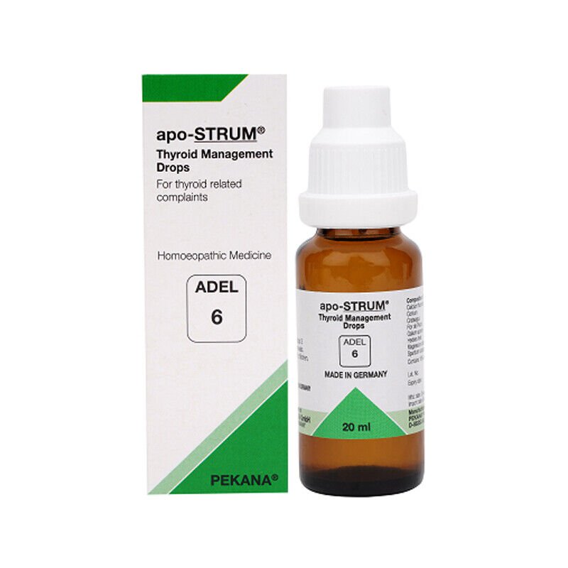 Adel Germany Adel 6 apo-STRUM Homeopathic Drops 20ml | Multi Pack