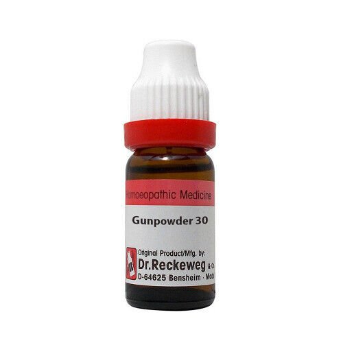 Dr. Reckeweg Gunpowder Dilutions 30CH 200CH 1000CH 10M CH CM CH 11ml