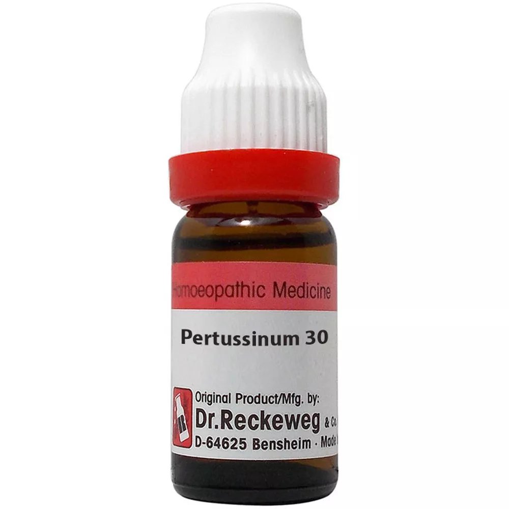1x Dr Reckeweg Germany Pertussinum 30CH Dilution 11ml