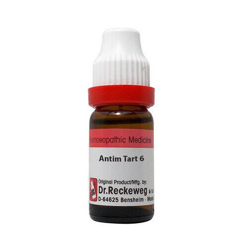 1x Dr Reckeweg Antimonium Tartaricum 1000CH (1M) Dilution 11ml