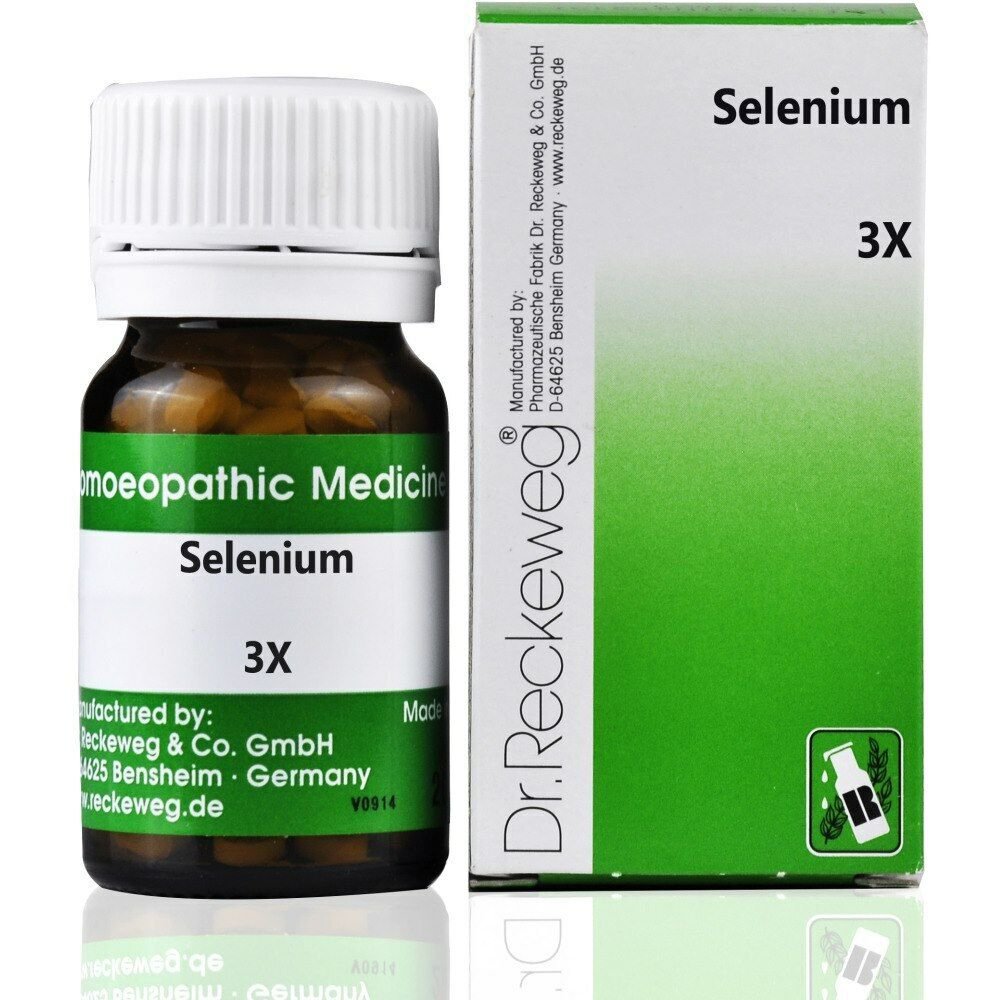 Dr Reckeweg Selenium 3X Trituration Tablets 20gm | Multi Pack