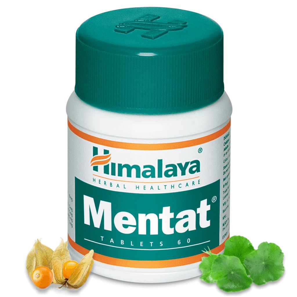 Himalaya Herbal Mentat 60 Tablets | 6 Pack