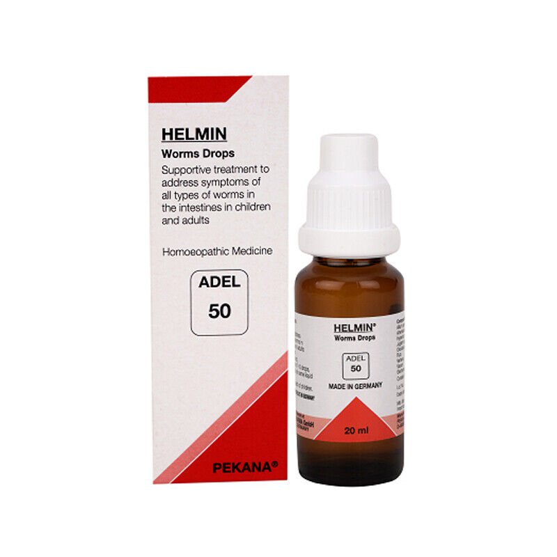 Adel Germany Adel 50 HELMIN Homeopathic Drops 20ml | Multi Pack