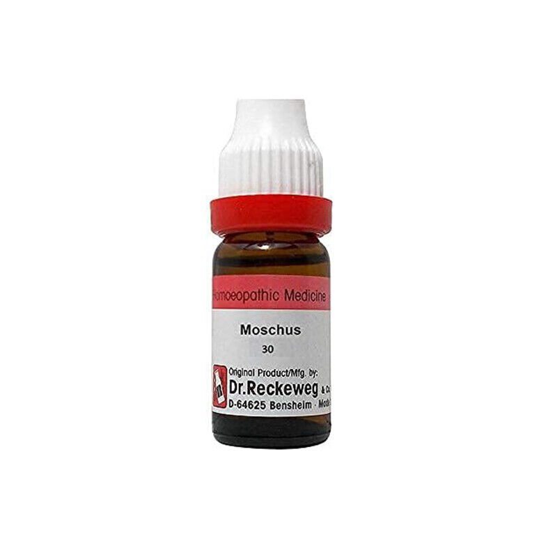 1x Dr Reckeweg Germany Moschus 30CH Dilution 11ml