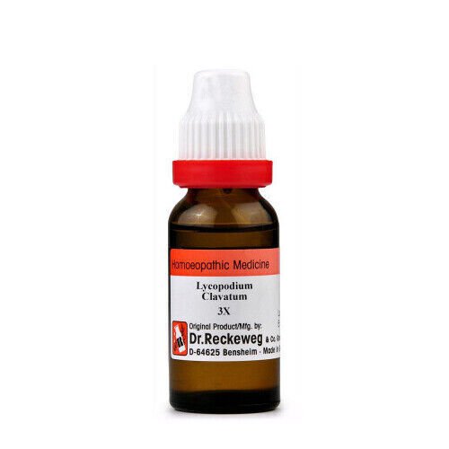 1x Dr Reckeweg Lycopodium Clavatum 1000CH (1M) Dilution 11ml