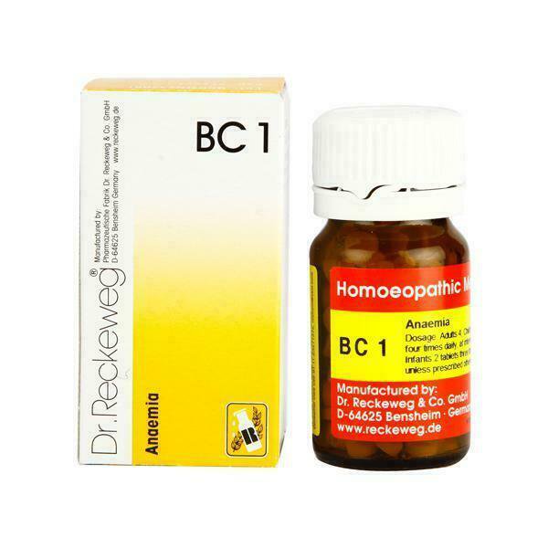 Dr Reckeweg Germany BC 1 (Bio-Combination 1) Tablets 20gm | Multi Pack