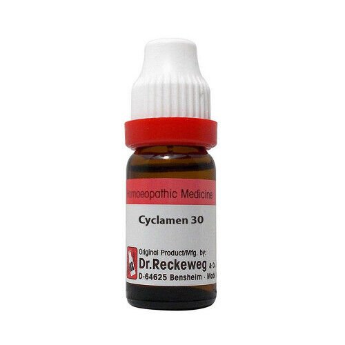 Dr. Reckeweg Cyclamen Dilutions 30CH 200CH 1000CH 10M CH 11ml