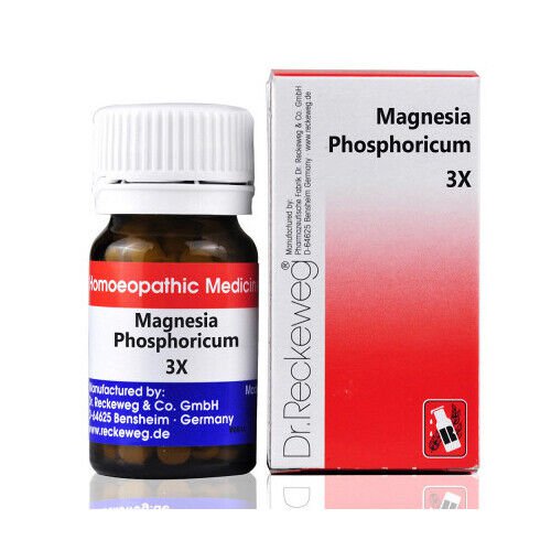 Dr Reckeweg Magnesia Phosphoricum 3X 6X 12X 30X 200X Biochemic Tablets 20gm