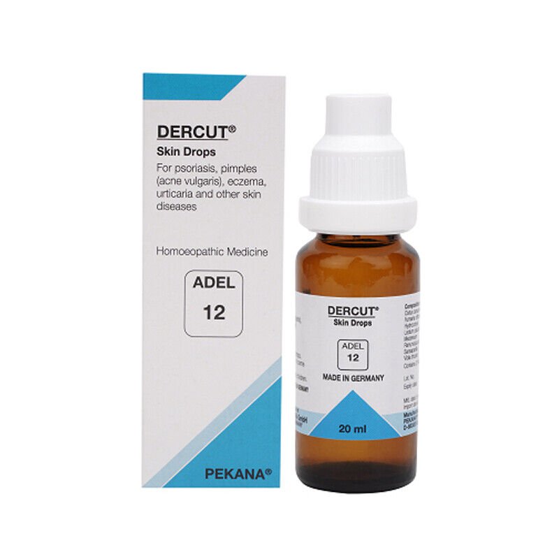 Adel Germany Adel 12 DERCUT Homeopathic Drops 20ml | Multi Pack
