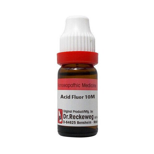 1x Dr Reckeweg Germany Acid Fluor 10M CH 11ml Dilution