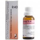 3x Dr Reckeweg Germany R40 Diaglukon Drops 22ml | 3 Pack