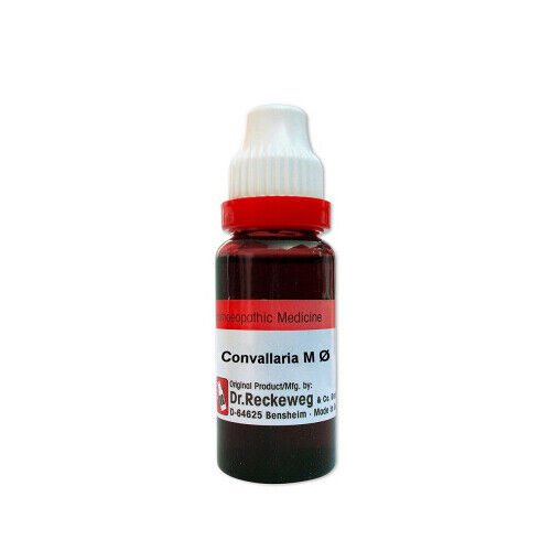 3x Dr Reckeweg Convallaria Majalis Q Mother Tincture 20ml