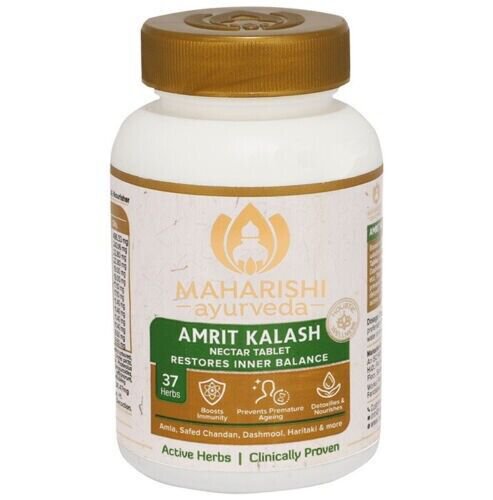 5x Maharishi Amrit Kalash Nectar MAK4 Sugar-Free 60 Tablets + 3 MAK4 Paste 600gm