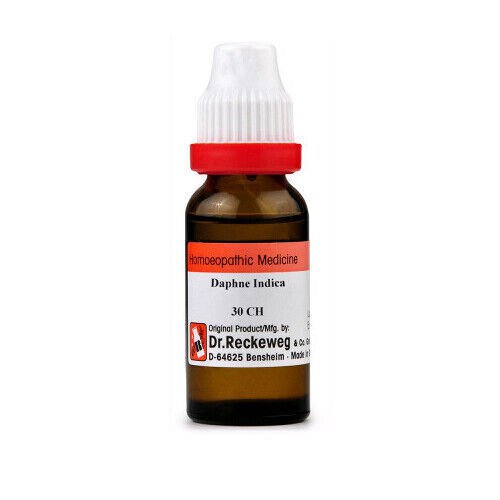 1x Dr Reckeweg Germany Daphne Indica 30CH Dilution 11ml