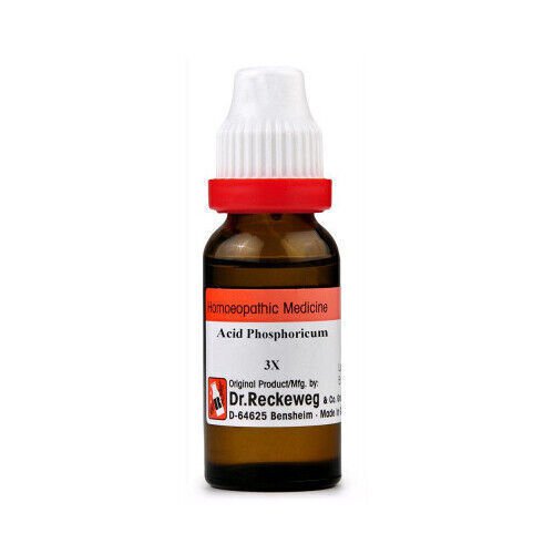 1x Dr Reckeweg Acid Phosphoricum 1000CH (1M) Dilution 11ml