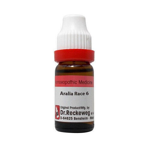 1x Dr Reckeweg Germany Aralia Racemosa 30CH Dilution 11ml