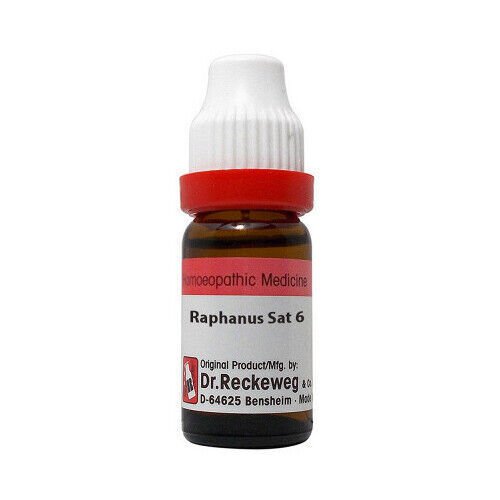 1x Dr Reckeweg Germany Raphanus Sativus 1000CH (1M) Dilution 11ml