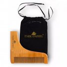 Park Daniel Wooden L Shaped Beard Comb (1pcs)