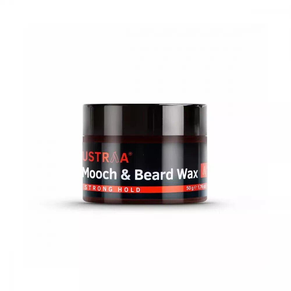 Ustraa Mooch & Beard Wax Strong Hold (50g)