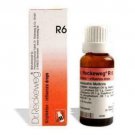 Dr Reckeweg Germany R6 Influenza Drops 22ml | 1,2,3,4,5,6,8,10,12,15,20 Pack