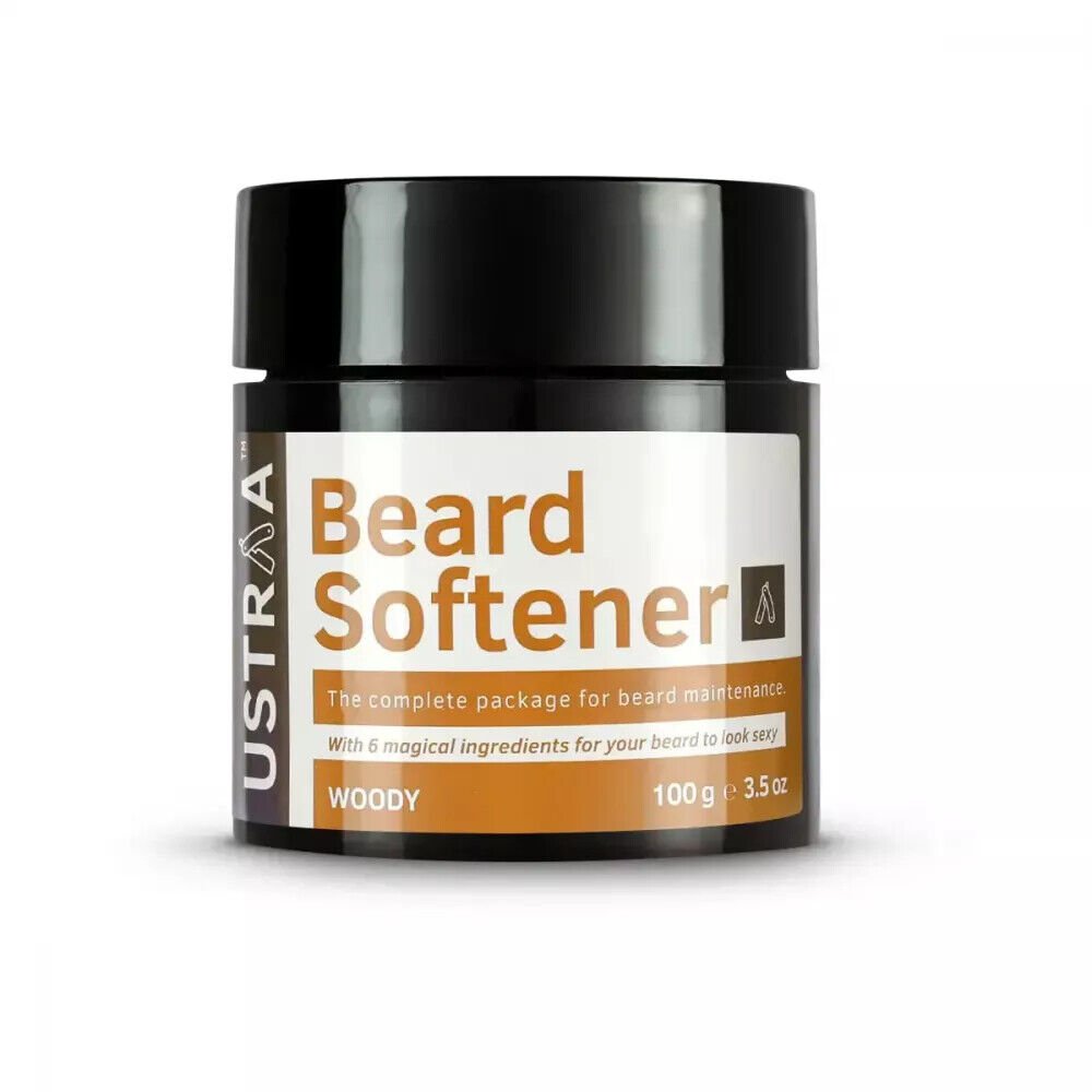 Ustraa Beard Softener Woody (100g)