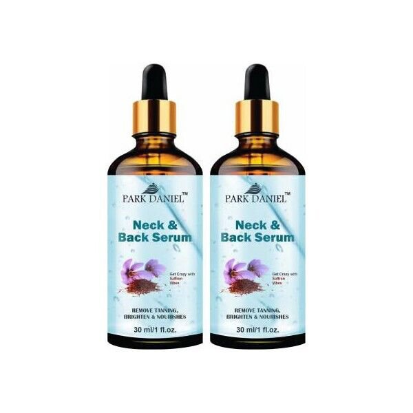 PARK DANIEL Neck & Back Whitening Serum Pack of 2 of 30ML  (60ml)