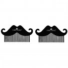Park Daniel Mustache Beard Comb (1pcs, Pack of 2)