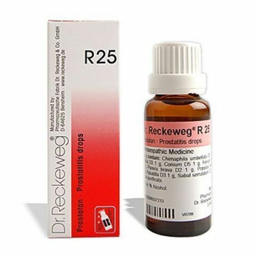 Dr Reckeweg Germany R25 Prostate Drops 22ml | 1,2,3,4,5,6,8,10,12,15,20 Pack