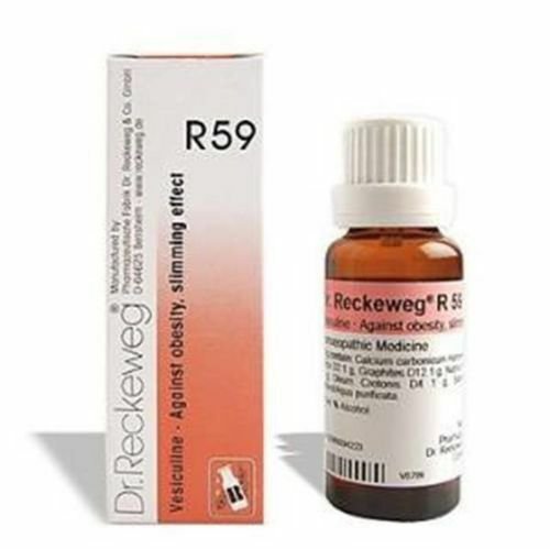 Dr Reckeweg Germany R59 Weight Loss Drops 22ml | 1,2,3,4,5,6,8,10,12,15,20 Pack