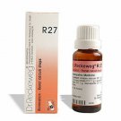 Dr Reckeweg Germany R27 Kidney Stone Drops 22ml | 1,2,3,4,5,6,8,10,12,15,20 Pack